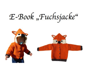 Ebook - Häkelanleitung Fuchsjacke Gr. 50-128